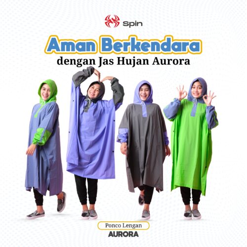 Jas Hujan Spin Aurora