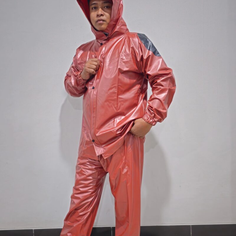 Jas Hujan Guardian Merah