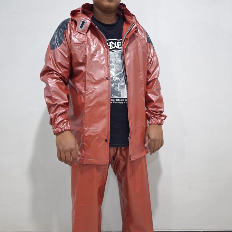 Jas Hujan Guardian Merah