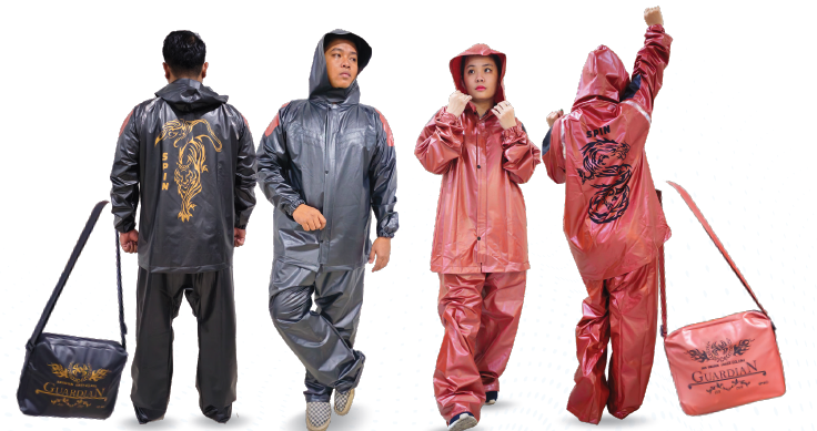 Jaket Celana Guardian Spinrainwear