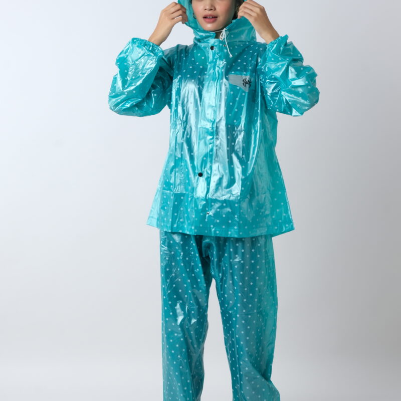 Jas Hujan Jaket Celana Elite Polkadot Tosca